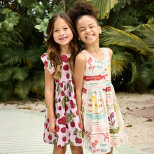 Load image into Gallery viewer, Lavender Raspberries Elsie Dress
