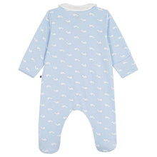 Load image into Gallery viewer, Whale Footie with Collar
