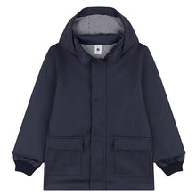 Load image into Gallery viewer, Petit Bateau Navy Raincoat
