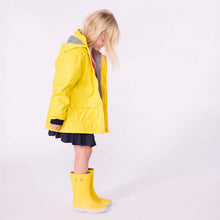 Load image into Gallery viewer, Petit Bateau Yellow Raincoat
