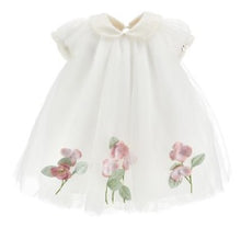 Load image into Gallery viewer, white tulle dress with flowers
