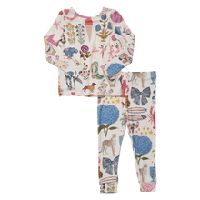 Load image into Gallery viewer, Bamboo PJ Set - 20 Years of Pink Chicken

