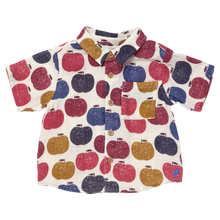 Load image into Gallery viewer, Boys Jack Shirt - Blue Delicious Apples
