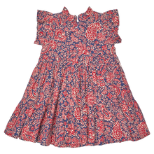 Load image into Gallery viewer, Girls Jennifer Dress - Paisley Vines
