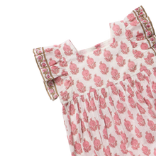 Load image into Gallery viewer, Elsie Bubble Pink Dahlia Floral
