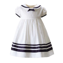 Load image into Gallery viewer, Baby Classic Sailor Dress
