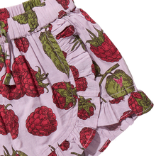 Load image into Gallery viewer, Lavender Raspberries Millie Ruffle Short

