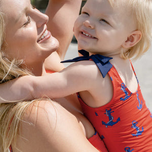 Baby Nautical Anchors Shelly Swimsuit