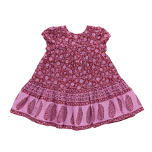 Load image into Gallery viewer, Burgundy Garden Adele Dress
