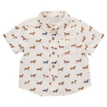 Load image into Gallery viewer, Baby Boys Jack Shirt - Dachshunds in Sweaters
