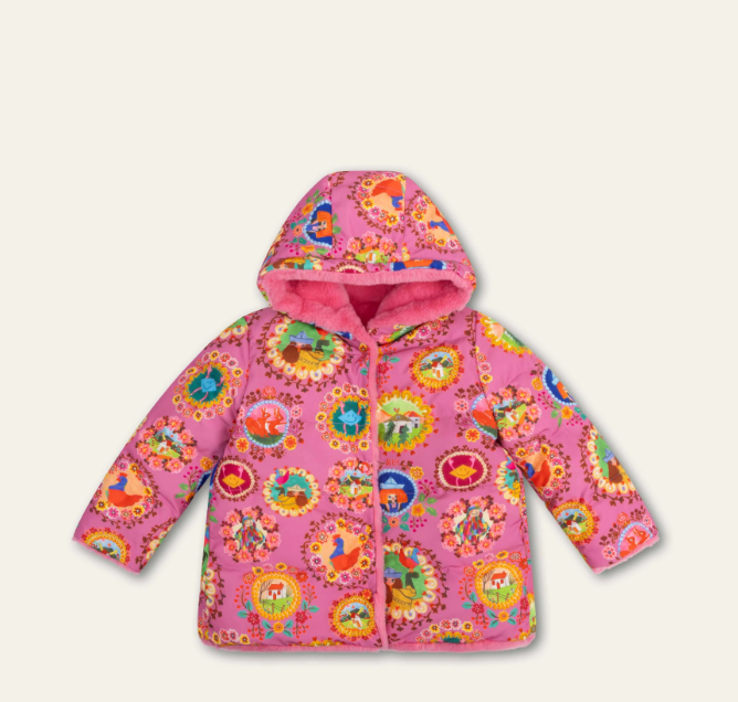 Castle Printed Puffer Jacket