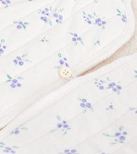 Load image into Gallery viewer, Baby Girl Floral Sherpa Vest
