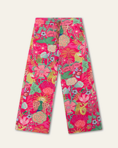 Prom Floral Wide Leg Sweatpants