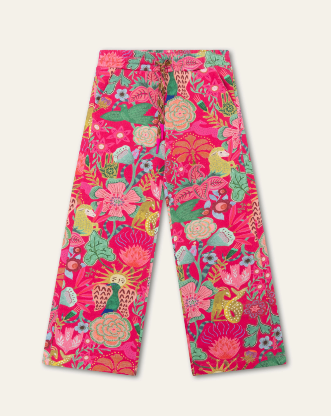 Prom Floral Wide Leg Sweatpants