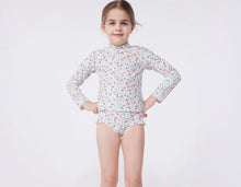 Load image into Gallery viewer, Petit Bateau Long Sleeve Floral Rashguard
