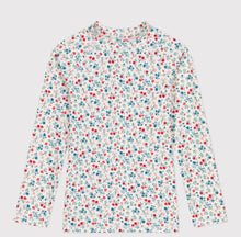 Load image into Gallery viewer, Petit Bateau Long Sleeve Floral Rashguard
