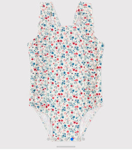 Petit Bateau Baby Floral Swimsuit