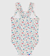 Load image into Gallery viewer, Petit Bateau Baby Floral Swimsuit
