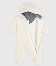 Load image into Gallery viewer, Baby Sherpa Hooded Coverall
