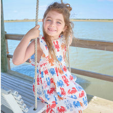 Load image into Gallery viewer, Elsie Dress - Lobsters and Crabs
