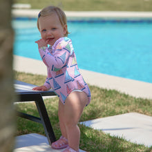 Load image into Gallery viewer, Baby Rachel Suit - Pink Regatta
