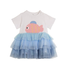 Load image into Gallery viewer, Baby Fish Dress with Tulle
