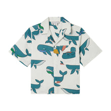 Load image into Gallery viewer, Whale Button-Down Shirt
