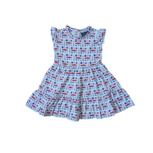 Load image into Gallery viewer, Classic Americana Ruffle Dress
