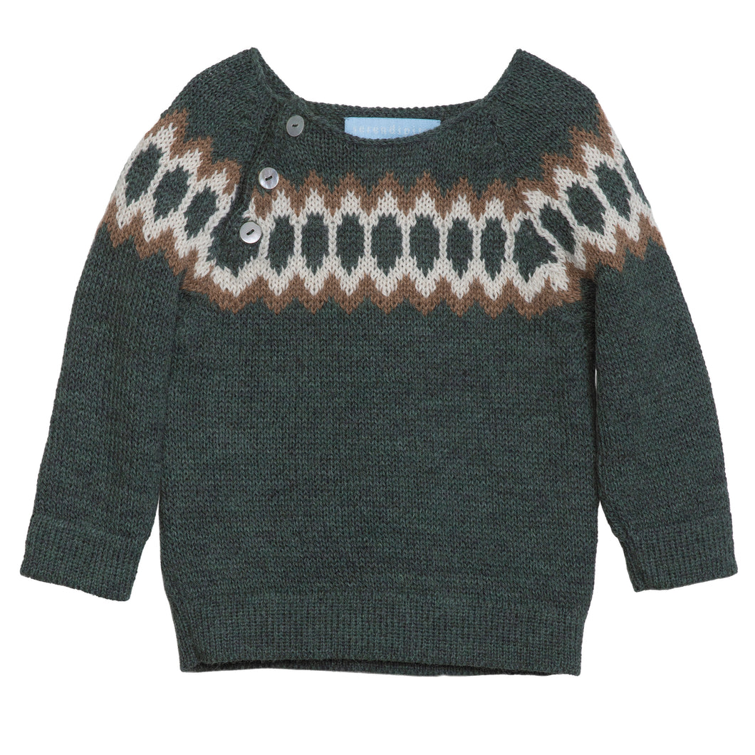 Baby Alpaca Raglan Sweater