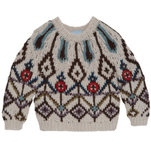 Load image into Gallery viewer, Alpaca Handknitted Jewel Sweater
