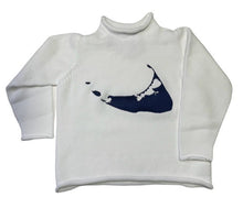 Load image into Gallery viewer, Rollneck Sweater with Nantucket Image

