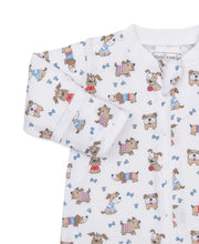 Load image into Gallery viewer, Dog Walk StrechFlex Zip Footie
