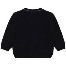 Load image into Gallery viewer, Navy V-Neck Cardigan
