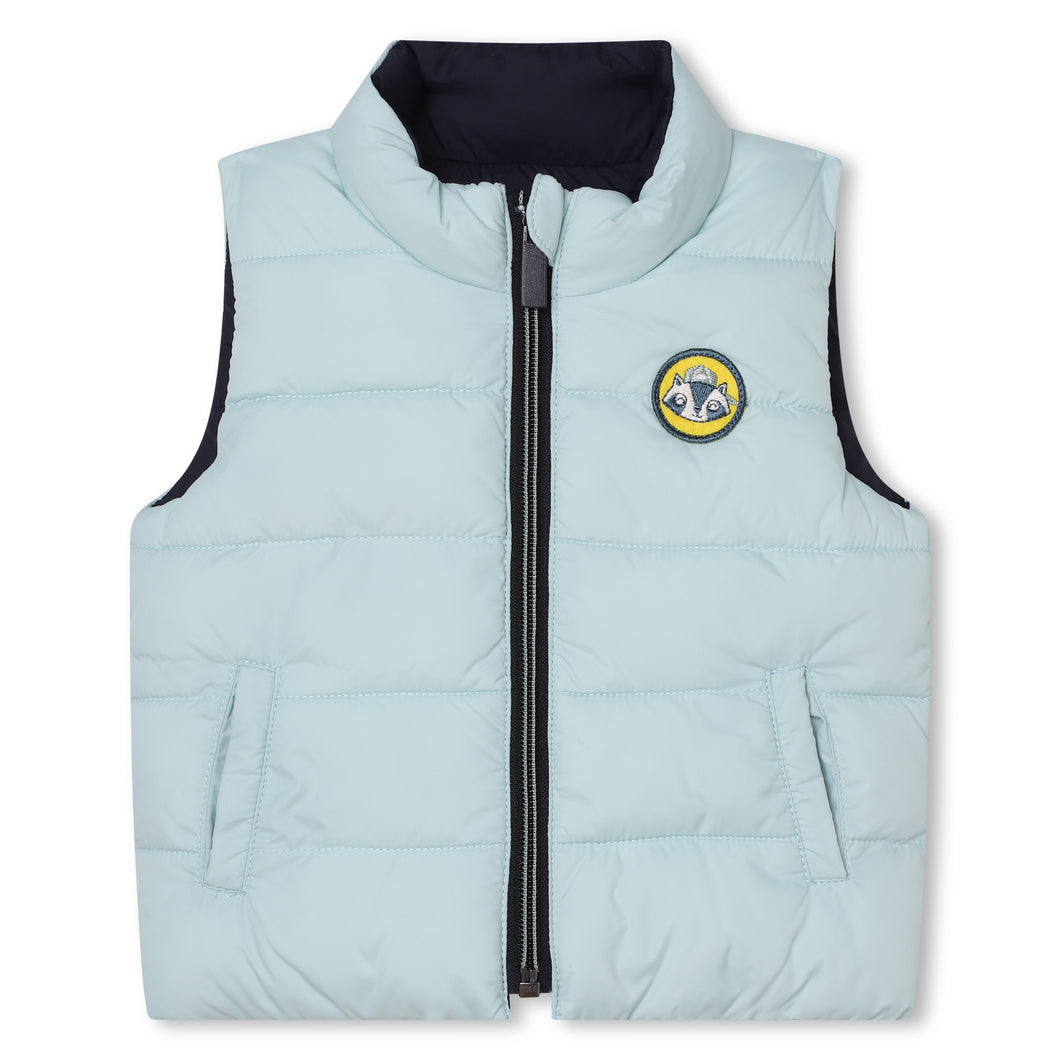 Baby Reversible Water-Repellent Puffer Vest
