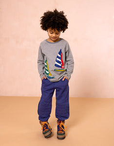 Twan Long Sleeve Sailboat Tee