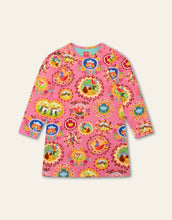 Load image into Gallery viewer, Damsel Long Sleeve Animal Print Dress
