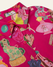 Load image into Gallery viewer, Girls Paris Print Baguette Blouse
