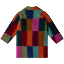 Load image into Gallery viewer, Charlize Multicolored Checkered Coat
