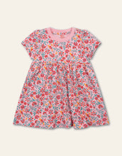 Load image into Gallery viewer, Girls Doodle Short Sleeve Dress
