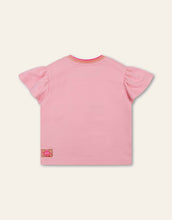 Load image into Gallery viewer, Girls Short Sleeve Peacock Shirt
