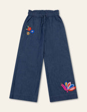 Load image into Gallery viewer, Girls Poodle Woven Trousers with Embroidery
