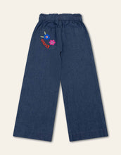 Load image into Gallery viewer, Girls Poodle Woven Trousers with Embroidery
