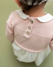 Load image into Gallery viewer, Milan Knit Baby Peter Pan Collar Tutu Dress
