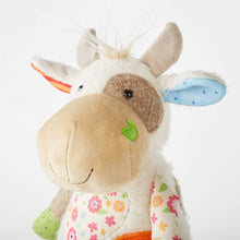Load image into Gallery viewer, Patchwork Cow Plush Toy
