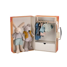 Load image into Gallery viewer, Rabbit &amp; Mouse Wardrobe Suitcase
