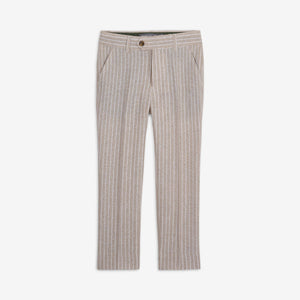 Sand Stripe Linen Beach Pant