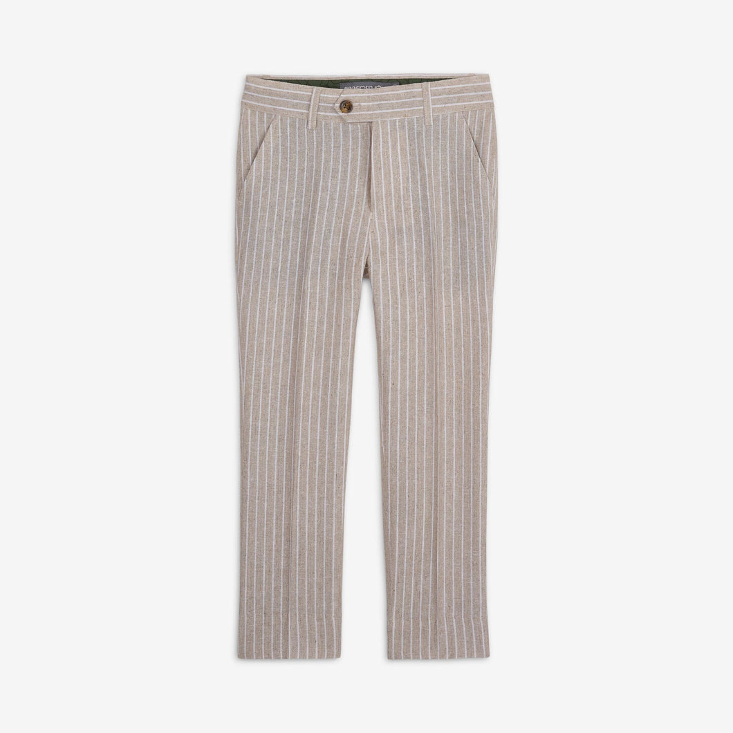 Sand Stripe Linen Beach Pant