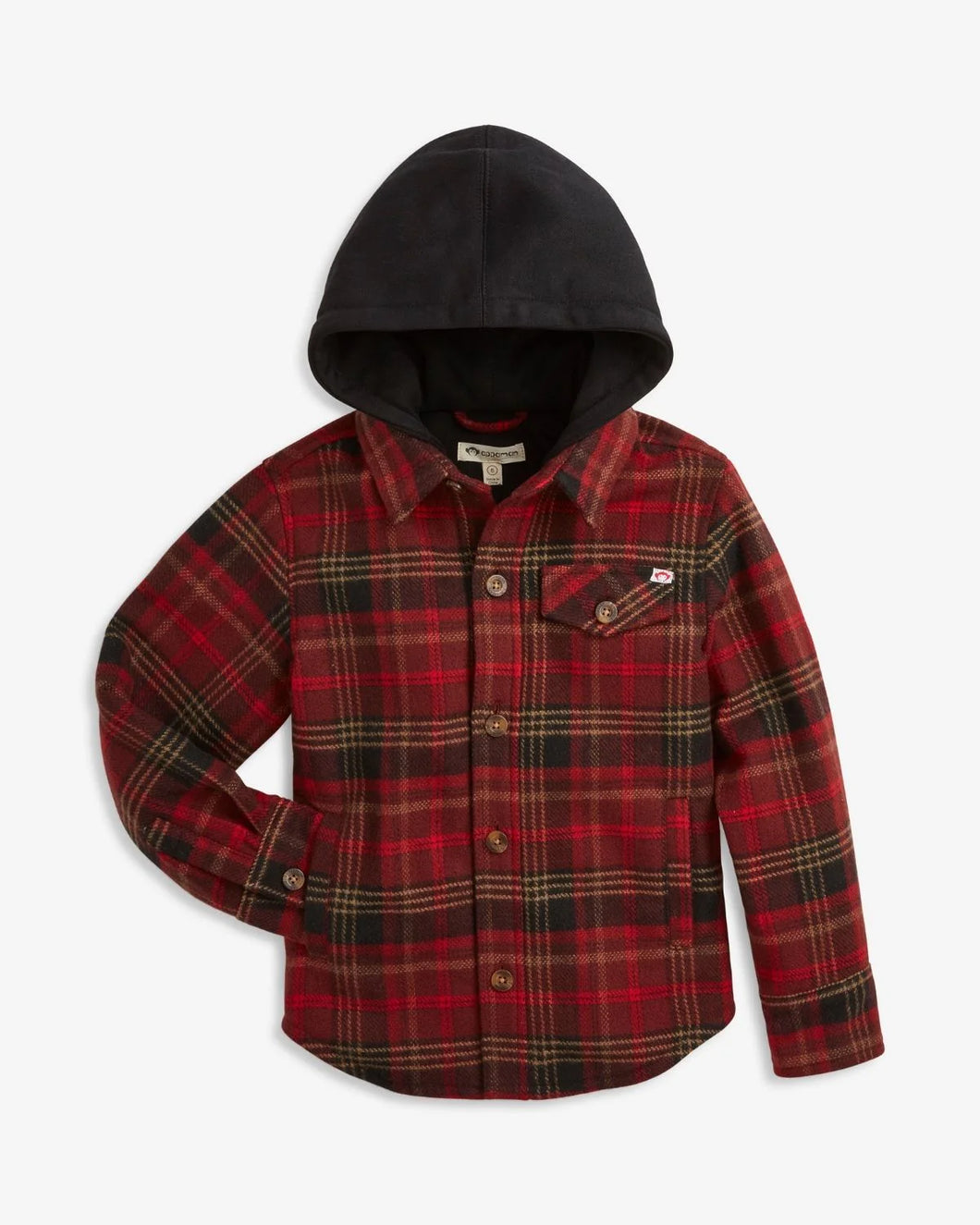 Glen Hooded Shirt