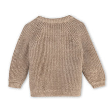 Load image into Gallery viewer, Wild &amp; Free Embroidered Chunky Knit Baby Sweater (Organic)
