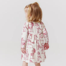 Load image into Gallery viewer, Vintage Rose Horses Steph Dress
